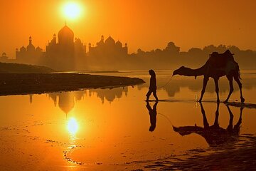 Agra Day Trip from Delhi with Taj Mahal at Sunset