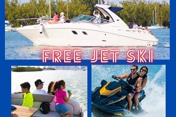 Miami Celebration! Free Jet Ski or 1 hr Free (Bathroom/AC/Kitchen