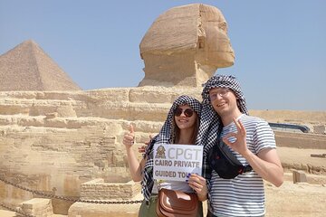 Private Tour Giza Pyramids Egyptian Museum and Coptic Cairo