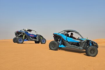 Dubai: Morning CaNam Buggy Safari with Sandboarding & Camel Ride