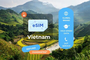 Vietnam eSIM (3 to 30 days up to 60GB of data)