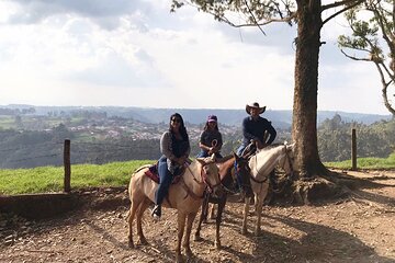 Horseback riding to the viewpoints and the Sestillal waterfall in Salento