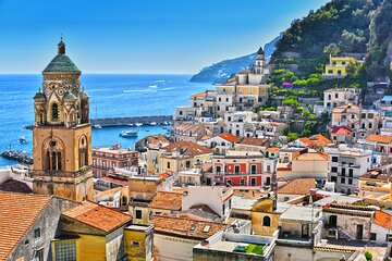 Amalfi Coast, Sorrento and Pompeii in One Day from Naples