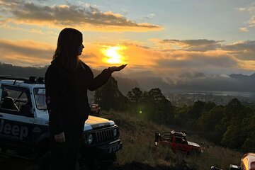 Mount Batur Jeep Sunrise with Cepung Waterfall Delight Tour