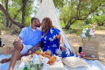 Brunch on Beautiful Beach with Photos