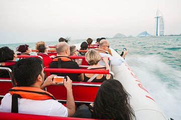 90 Mins Speedboat Tour Dubai Marina JBR Atlantis and Burj Al Arab