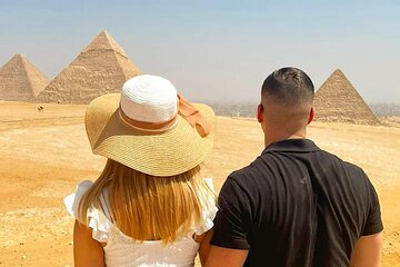  Magic Private DayTour Giza Pyramids, Mersi Ankh Saqqara, Memphis