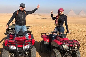 Giza pyramids, Sphinx, ATV bike,Camel ride,Dinner cruise&shopping