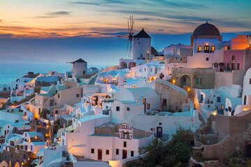 Caldera Morning Cruise and Sunset from Oia Village