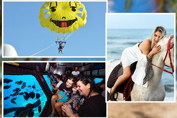 Experience Horse Riding, Parasailing & Semi-Submarine - Hurghada