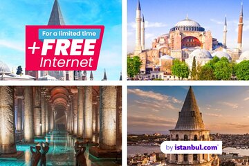 Basilica Cistern, Galata Tower, Topkapi And Hagia Sophia Combo