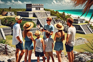 4 Highlights in 1 Day: Tulum, Cobá, Cenote & Playa del Carmen!