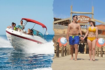 Orange Bay : Private Speedboat ,Snorkeling, Water Sport- Hurghada