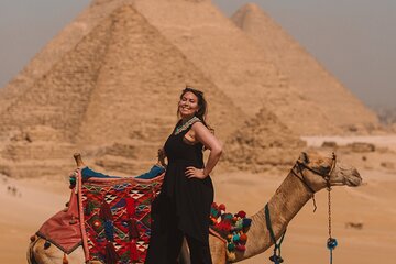 Giza Pyramids ,Queen Pyramids ,Sphinx ,Mummification temple Private Day Tour