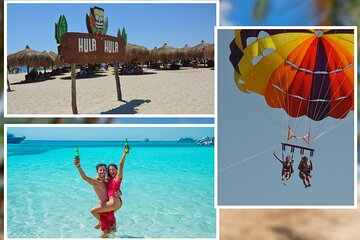 Hula Hula Island, Parasailing, Water Sports & Lunch - Hurghada