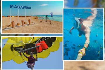 Magawish Island, Parasailing, Water Sports & Lunch - Hurghada