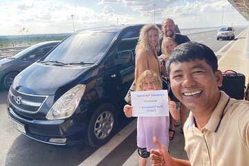 Private Transfer Siem Reap to Phnom Penh English Speaking Driver 