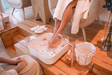 Luxurious Bedicure with Salt Scrub, and Deep Cleansing - Hurghada