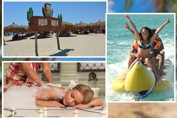 Hula Hula Island with Water sports, Lunch &Turkish Bath- Hurghada