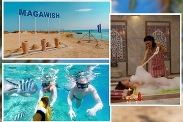 Magawiesh Island Snorkeling with Turkish Bath & Lunch - Hurghada