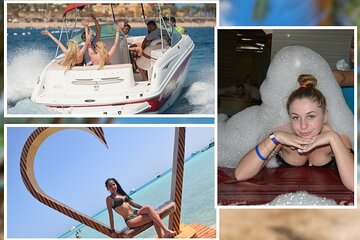 Discover Orange Island with Speedboat & Turkish Bath - Hurghada