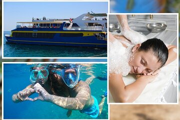 conquest Semi-Submarine with Snorkeling & Turkish Bath - Hurghada