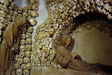 Rome’s Bone Chapel with Panoramic Transfer