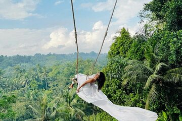 Ubud White Water Rafting Combine Heaven Swing