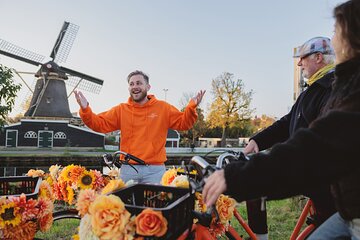 Amsterdam Windmill & Countryside Bike Tour/Drinks & Cheese Option