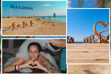 Magawish Island by Speedboat & Turkish Bath, Lunch – Hurghada