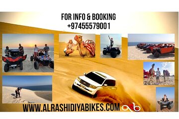 Desert Safari Dune Bashing Camel Ride Sand Surfing Atv or Buggy