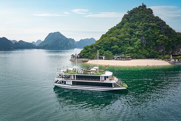 From Hanoi: Luxury Halong Bay Day Cruise with Buffet Lunch, Cave