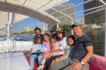 Best Day Tour Pyramids Sphinx and Egyptian Museum with Felucca