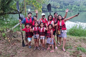 Premium Guided Kayak Tours in the Pristine River Chapora. 