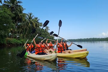 Premium Guided Kayak Tours in the Pristine River Chapora. 