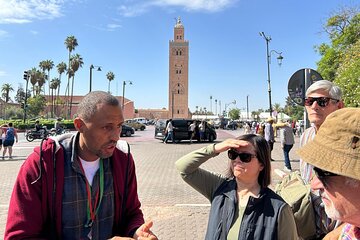Marrakech tour by Ahmed; Bahia palace, secret gardens, and more!
