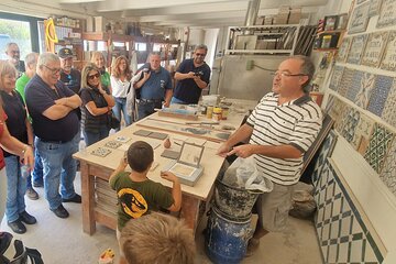 Tile Tour with Workshop and wine tasting