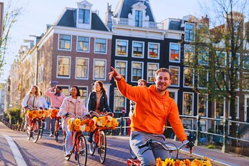 Amsterdam City Top Highlights Guided Bike Tour