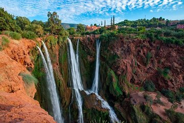 Explore Ouzoud waterfalls Marrakech Guided Hike & Boat Experience