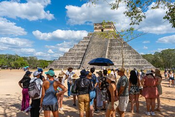 Chichen Itza guided, transport and lunch + cenote and Valladolid.