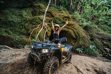 Explore Gorilla Cave by ATV in Ubud - Monkey Forest and Waterfall