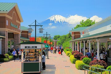 Mt. Fuji Bus Tour from Tokyo Disband at Gotemba Outlets Bus Stop