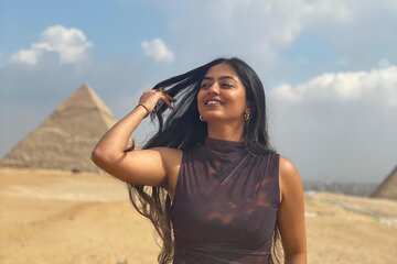 Private Grand Egyptian Museum and Giza Pyramids Day Tour