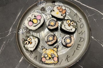 Decorated Sushi Making Experience in Kyoto