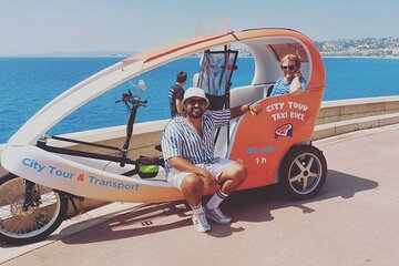 Private and Guided Velotaxi Tour in Nice 2h30