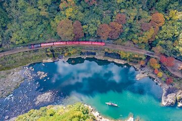 Arashiyama Sanzen-In Temple & Sagano Train Tour from Osaka