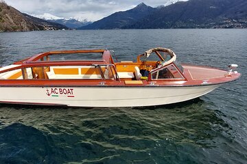 Private Boat Tour on Lake Como with Venetian Limousine