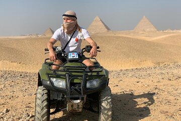 Giza Pyramids, Sphinx, ATV bike, Shopping, Dinner Cruise& Camel 