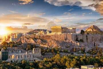 Athens Luxury Car Tour Experience with Acropolis tickets
