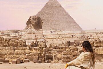 Giza pyramids, ATV, Lunch, Camel ride, Dinner cruise & shopping